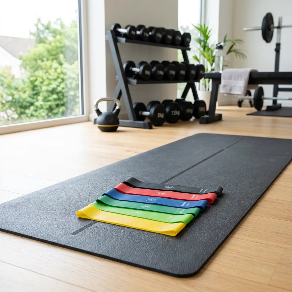 ยางยืดออกกำลังกาย Resistance Bands: สร้างกล้ามเนื้อสะโพกและขาที่บ้าน